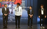 左から加世田剛、高橋陽一、EBIKEN（蛯名健一）、松永一哉。