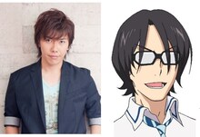 笹島学人と声を演じる佐藤拓也。