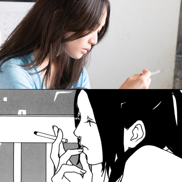 映画「南瓜とマヨネーズ」のツチダと原作マンガのツチダ。