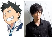 井上大将と声を演じる畠中祐。