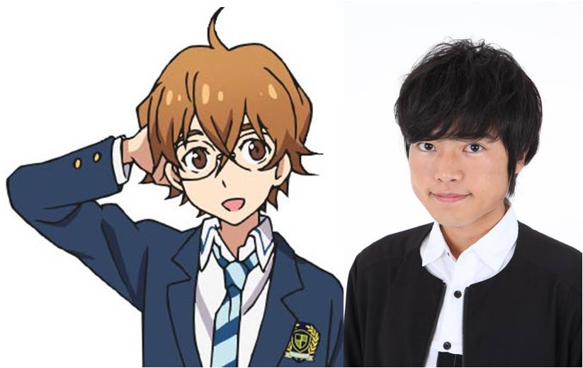 越山識と声を演じる堀江瞬。