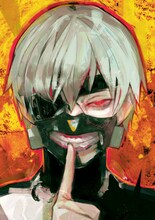 「東京喰種トーキョーグール」のカラーカット。(c)石田スイ／集英社