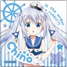 「ご注文はうさぎですか?? ラングドシャ チマメ隊Ver.」に付属するマグネットシート全4種の1枚。