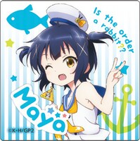 「ご注文はうさぎですか?? ラングドシャ チマメ隊Ver.」に付属するマグネットシート全4種の1枚。