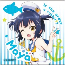 「ご注文はうさぎですか?? ラングドシャ チマメ隊Ver.」に付属するマグネットシート全4種の1枚。