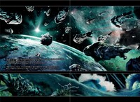 田辺剛「狂気の山脈にて」より。