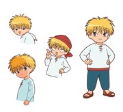 ニケのカラー設定画。