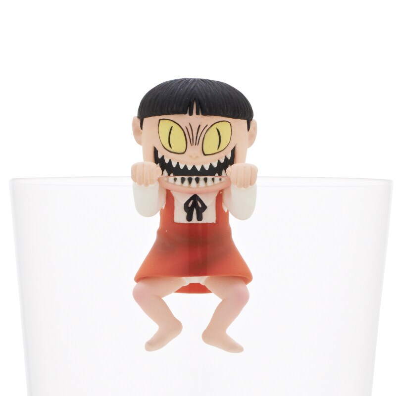 PUTITTO ゲゲゲの鬼太郎」猫娘 - 「鬼太郎」がコップのフチでゲゲゲの