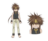 悟空の設定画。