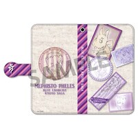 メフィスト・フェレスモデルの手帳型スマートフォンケース。