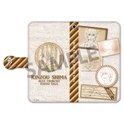 志摩金造モデルの手帳型スマートフォンケース。