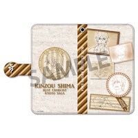 志摩金造モデルの手帳型スマートフォンケース。