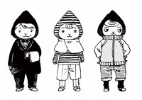 「孤食ロボット」のカット。(c)岩岡ヒサエ／集英社