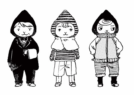 「孤食ロボット」のカット。(c)岩岡ヒサエ／集英社