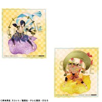 「G.E.M.シリーズ remix NARUTO-ナルト- 疾風伝 風神雷神セット」に付属する描き下ろしのミニ色紙。