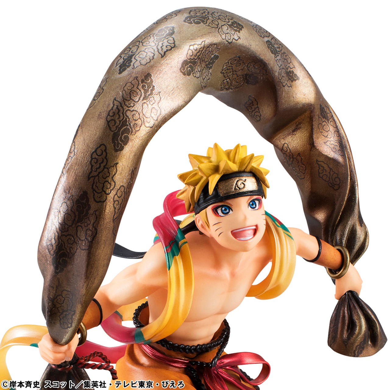 「G.E.M.シリーズ remix NARUTO-ナルト- 疾風伝 風神雷神セット」より風神ナルト。