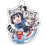 販売が予定されている、吉崎観音の描き下ろしイラストを使用したアクリルキーホルダー。