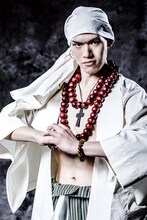 新井將演じる三好清海。