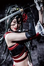 立道梨緒奈演じる石川五右衛門。