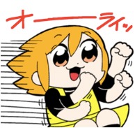「ハニカムチャッカ」のLINEスタンプ。