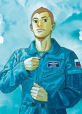 「宇宙兄弟」31巻のカバーイラスト