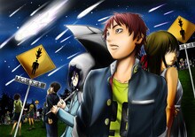 「隕石少女-メテオガール-」扉イラスト (c)石山り～ち／小学館