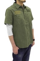 「ジャパリパーク ワッペンベースワークシャツ」着用イメージ