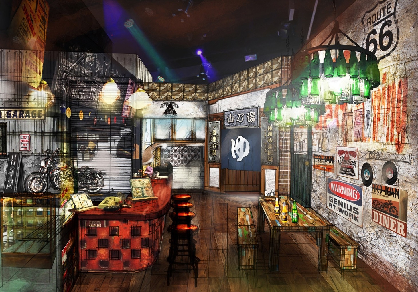 「HiGH＆LOW THE MUSEUM」イメージ。