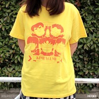 「ハイスクール！奇面組 Tシャツ」の着用例。