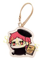 月刊Gファンタジー6・7月号の応募者全員サービスとして用意された「王室教師ハイネ」のパスケース。(c)Higasa Akai/SQUARE ENIX