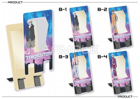 B賞 デスクパブミラー（全4種）