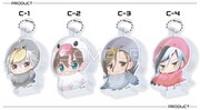 C賞 極厚アクリルキーホルダー（全4種）