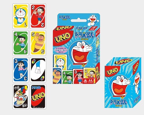 10名にプレゼントされる「ウノ ドラえもん」「ウノ専用カードホルダー」のセット。