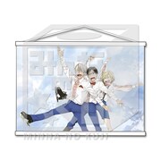 ラストゲット賞の描き下ろしタペストリー。