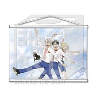 ラストゲット賞の描き下ろしタペストリー。