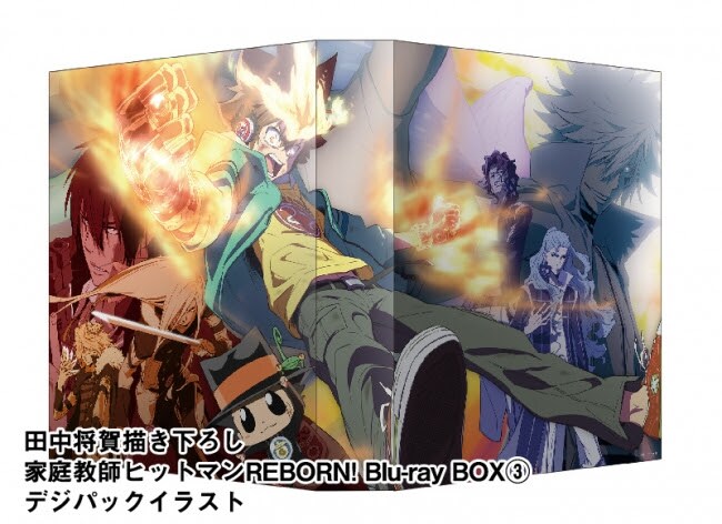 REBORN!」BD-BOX3巻も天野明描き下ろし、ツナ・XANXUS・白蘭が