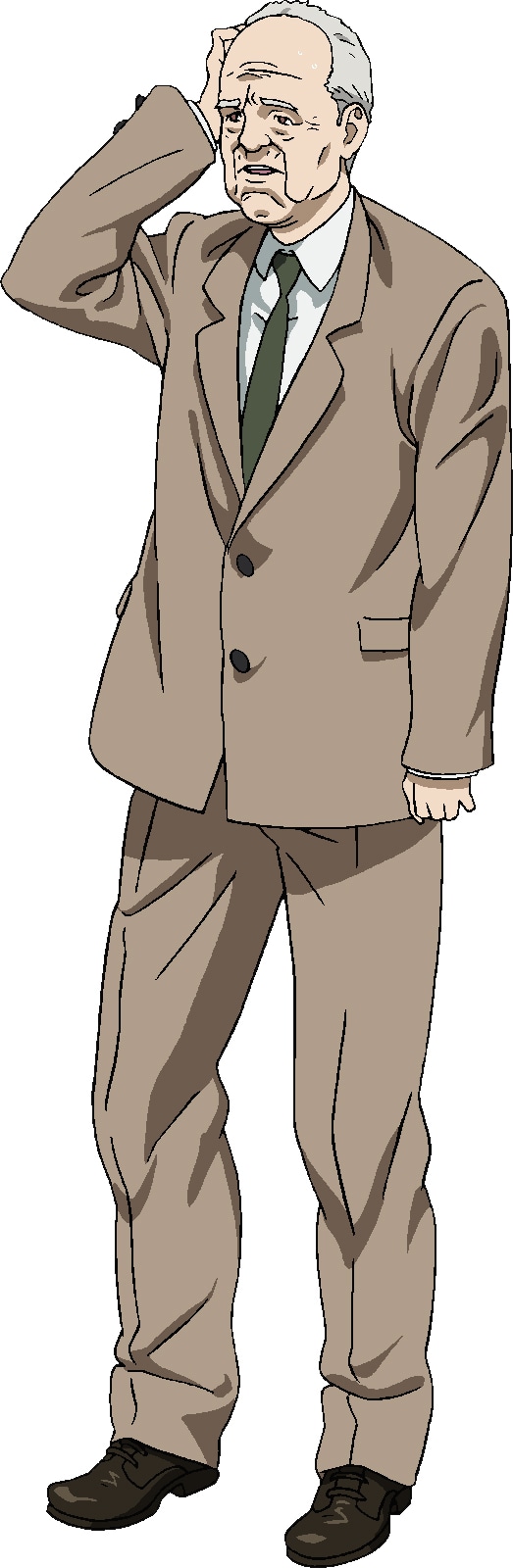 犬屋敷壱郎のキャラクタービジュアル。