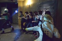 過去に開催された「忍戦ツアー」の様子。