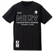 「エヴァンゲリオン NERVトレーニング ドライTシャツ（黒）」