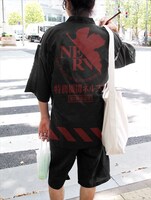 「エヴァンゲリオン NERV 甚平」着用イメージ