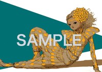 「俺たち！ ピラミッド！ MKK」より、小岐須雅之のイラスト。