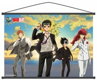 抽選で3名にプレゼントされる、「幽☆遊☆白書」のB2タペストリー。