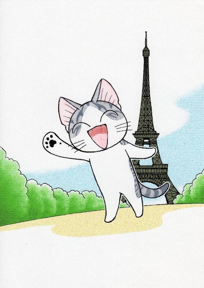 こなみかなたによる描きおろしイラスト。