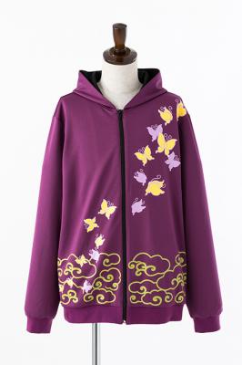 「銀魂」高杉晋助をイメージしたパーカー。