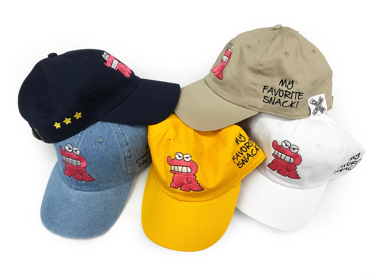 「CRAYON STYLE」のキャップ。