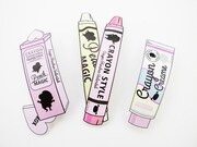 「CRAYON STYLE」のヘアクリップ。
