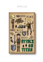 「進撃の巨人」パスケース　PlayP-E