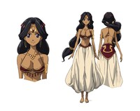 シャラの設定画像。