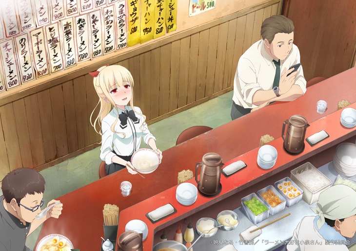アニメ「ラーメン大好き小泉さん」キービジュアル