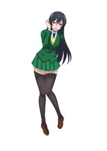 香椎結衣（CV:竹達彩奈）のビジュアル。